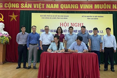 Bàn giao lập kế hoạch thích ứng với biến đổi khí hậu giai đoạn 2017 - 2024