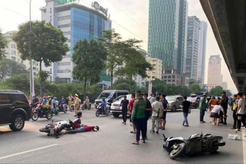 3 người thương vong trong 2 vụ tai nạn giao thông trên phố Hào Nam