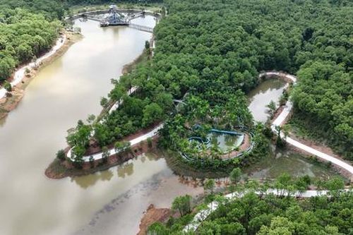 Diện mạo công viên với tượng rồng 'khổng lồ' ở Huế hiện ra sao?