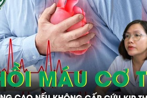 Nhồi máu cơ tim cấp - nguy cơ tử vong cao nếu không được cấp cứu kịp thời