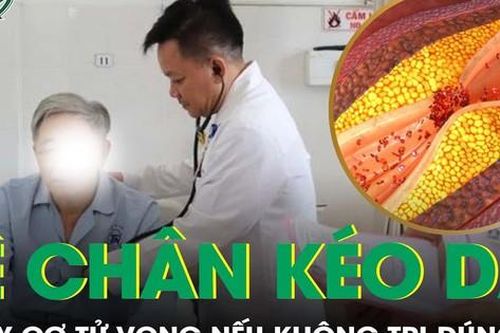Nguy cơ tử vong do điều trị nhầm bệnh tê chân kéo dài