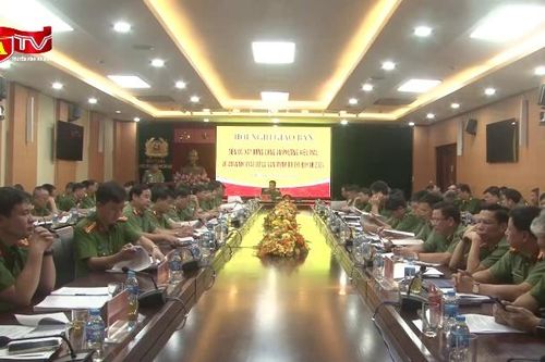 Đẩy nhanh tiến độ hoàn thành các tiêu chí xây dựng Công an phường kiểu mẫu về ANTT và văn minh đô thị