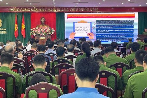 Quận Hà Đông: 100% công dân được thu thập dữ liệu dân cư