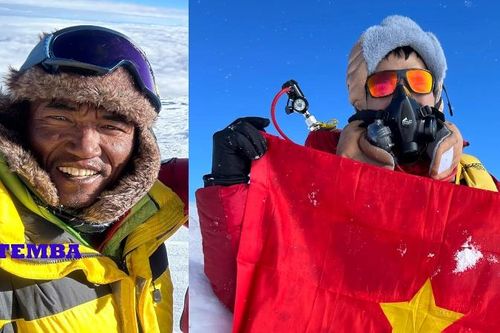 Người Việt Nam đầu tiên chinh phục đỉnh Manaslu cao 8.163m