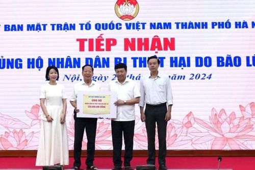 Tập đoàn Bảo Sơn ủng hộ 500 triệu đồng khắc phục hậu quả bão lũ