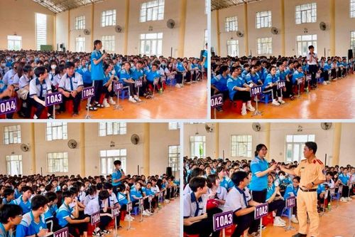 Cần Thơ: Tuyên truyền pháp luật về ATGT cho học sinh
