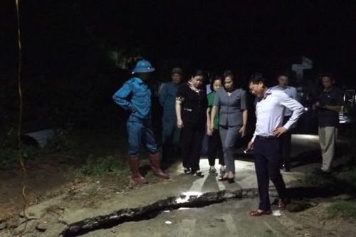 Công bố tình huống khẩn cấp về thiên tai đối với hiện tượng sạt trượt đất đá tại Cẩm Phả - Quảng Ninh
