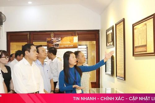 Những tư liệu quý về Đại thi hào Nguyễn Du qua mộc bản triều Nguyễn