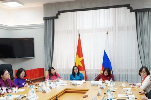 Hội Liên hiệp Phụ nữ Việt Nam thúc đẩy hợp tác với Hội phụ nữ lớn nhất nước Nga
