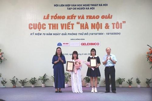 Trao giải cuộc thi viết 'Hà Nội & Tôi'