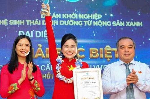 'Hệ sinh thái dinh dưỡng từ nông sản xanh' giành giải đặc biệt Cuộc thi Phụ nữ khởi nghiệp cấp Vùng miền Trung 2024