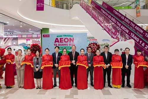 AEON khai trương trung tâm bách hóa tổng hợp và siêu thị thứ 8 tại Việt Nam