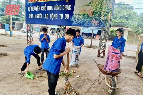 Tuổi trẻ Thọ Xuân hành động xanh vì một môi trường xanh