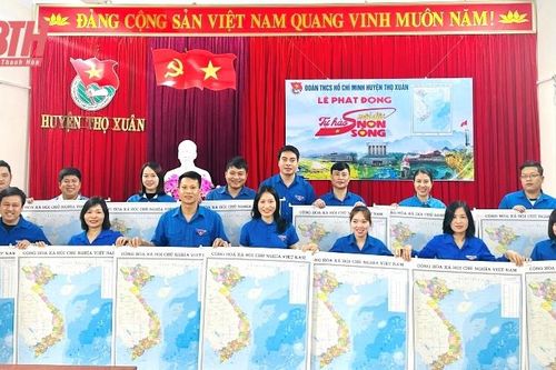 Tuổi trẻ huyện Thọ Xuân hưởng ứng Cuộc vận động 'Tự hào một dải non sông'