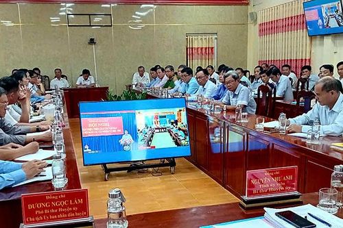 Huyện ủy Thoại Sơn triển khai các văn bản về Đại hội Đảng các cấp, nhiệm kỳ 2025 - 2030