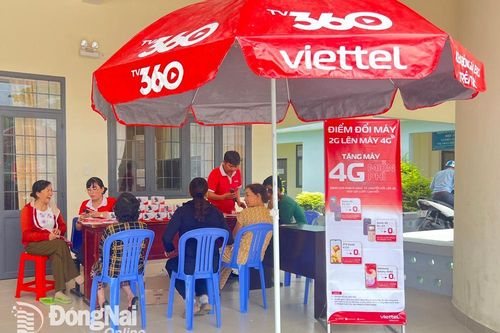 Viettel tặng miễn phí điện thoại 4G cho khách hàng còn dùng máy 2G tại Đồng Nai