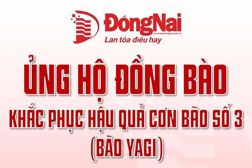 Danh sách các nhà hảo tâm đóng góp ủng hộ đồng bào khắc phục hậu quả cơn bão số 3