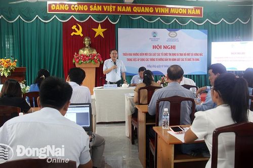 Triển khai những điểm mới của Luật Các tổ chức tín dụng đến các quỹ tín dụng nhân dân