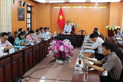 Thẩm tra văn bản lĩnh vực kinh tế - ngân sách trình tại kỳ họp đột xuất thứ 9