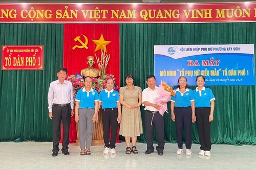 Pleiku: Ra mắt mô hình 'Tổ phụ nữ kiểu mẫu' tại phường Tây Sơn