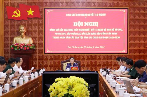 Hội nghị đánh giá kết quả thực hiện Nghị quyết số 15 của Tỉnh ủy