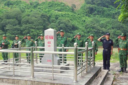 Tuần tra liên hợp chấp pháp trên biên giới tháng 9 năm 2024