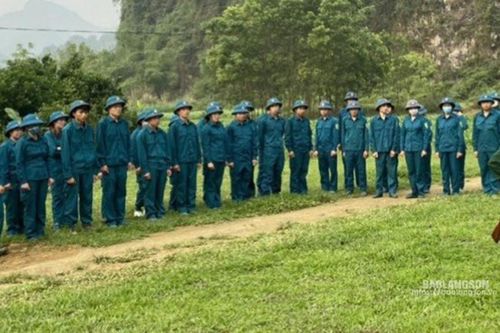 Lực lượng vũ trang Bắc Sơn phát huy truyền thống quê hương cách mạng
