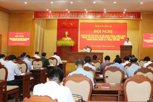 Chỉ đạo thực hiện toàn diện nhiệm vụ năm 2024 về công tác nội chính, phòng, chống tham nhũng, tiêu cực