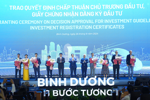 Thêm 1,5 tỷ USD vốn đầu tư 'rót' vào tỉnh Bình Dương