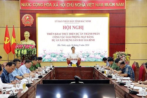 Bắc Ninh: Gấp rút triển khai giải phóng mặt bằng sân bay Gia Bình