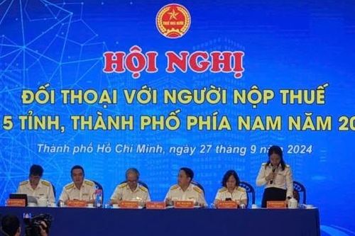 Đối thoại, tháo gỡ vướng mắc cho người nộp thuế 5 tỉnh phía Nam