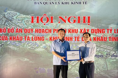 Công bố đồ án quy hoạch phân khu xây dựng tỷ lệ 1/2000 khu vực Cửa khẩu Quốc tế Tà Lùng