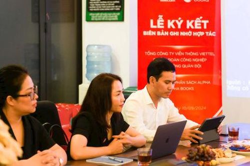 Viettel hợp tác với Alphabooks lan tỏa văn hóa đọc