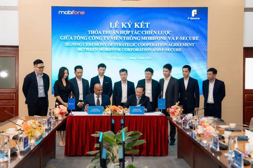 MobiFone và F-Secure ký kết thỏa thuận hợp tác chiến lược