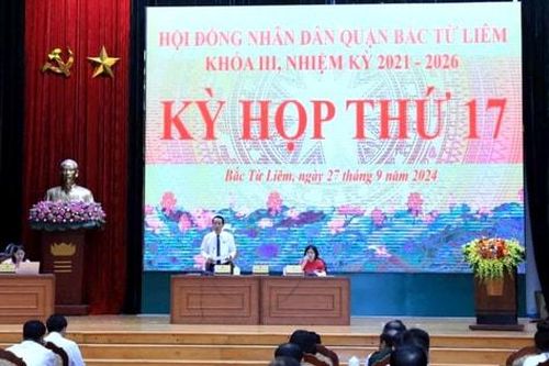 HĐND quận Bắc Từ Liêm thông qua nhiều dự án đầu tư công trung hạn