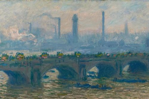 Sương mù London trong danh họa Monet