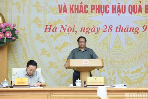 Hội nghị trực tuyến sơ kết, đánh giá, rút kinh nghiệm về công tác phòng chống và khắc phục hậu quả bão số 3