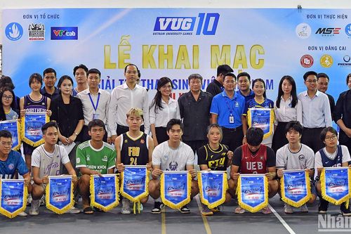 Khởi tranh Giải thể thao Sinh viên Việt Nam lần thứ 10