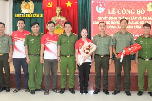 CAQ Cẩm Lệ thành lập CLB Bóng đá và Cầu lông
