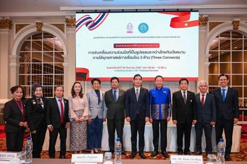 Việt Nam-Thái Lan thúc đẩy hợp tác thông qua chiến lược 'Ba kết nối'