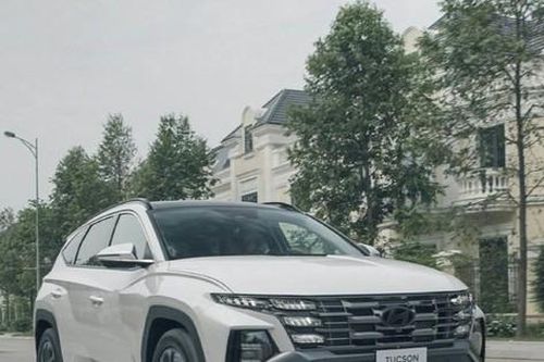 Lộ ảnh Hyundai Tucson 2024 chạy thử tại Việt Nam