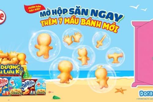Bánh Marine Boy phiên bản đặc biệt Doraemon: Mở hộp ngay để tham gia trải nghiệm thú vị