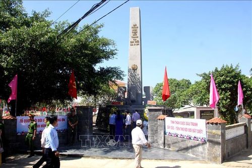 Quảng Nam kỷ niệm 70 năm cuộc đấu tranh Cây Cốc - Tiên Thọ