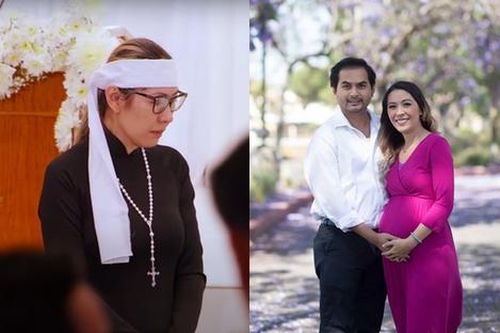 Một hoa hậu đưa con gái về Việt Nam, 3 lần đến nhà mẹ chồng đều bị đóng cửa không tiếp