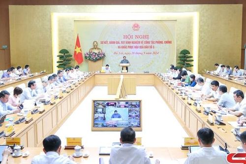 Sơ kết, đánh giá, rút kinh nghiệm về công tác phòng, chống và khắc phục hậu quả bão số 3