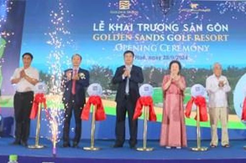 Khai trương sân golf đẳng cấp quốc tế tại Huế