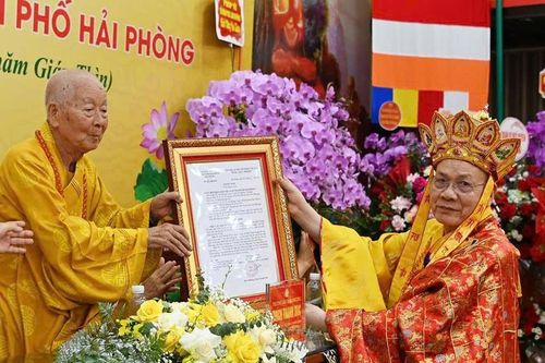 Hải Phòng: Bổ nhiệm Hòa thượng Thích Quảng Tùng làm trụ trì chùa Nam Hải