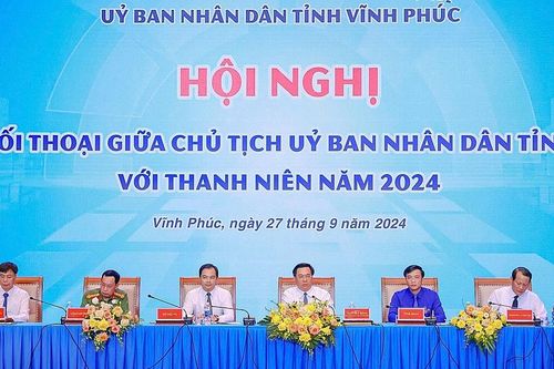 Vĩnh Phúc: Chủ tịch UBND tỉnh đối thoại với thanh niên năm 2024