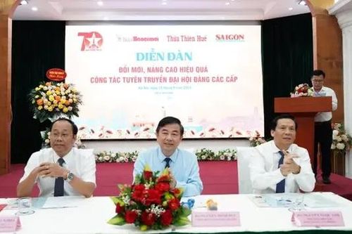 Báo chí tuyên truyền Đại hội Đảng các cấp