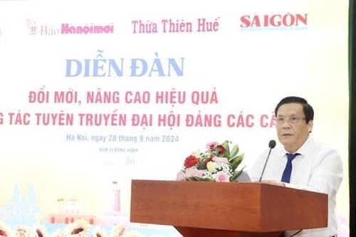 Phó Tổng Biên tập Báo Sài Gòn Giải Phóng Nguyễn Ngọc Anh: Tuyên truyền đại hội Đảng là nhiệm vụ chính trị trọng tâm bậc nhất của báo Đảng